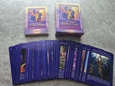 Das Erzengel Michael Orakel ~ Doreen Virtue ~ 44 Karten + Booklet~Wahrsagekarten - Bild 1 von 4