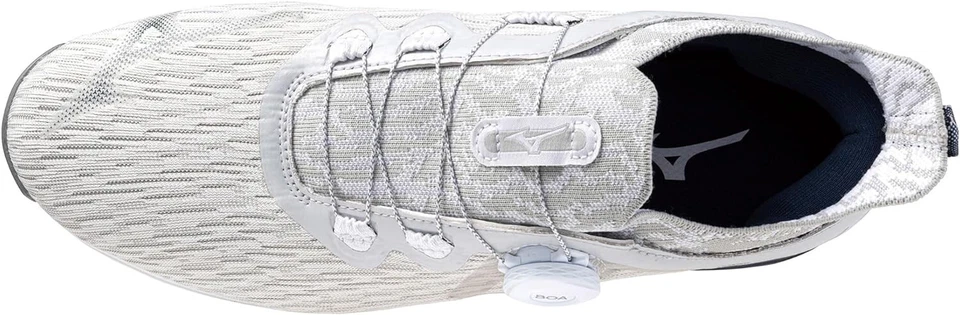 MIZUNO 高尔夫鞋 WAVE HAZARD WG BOA 宽 51GM2370 Off 白色 海军蓝 US11(28 厘米) — 第 4/4 张图片