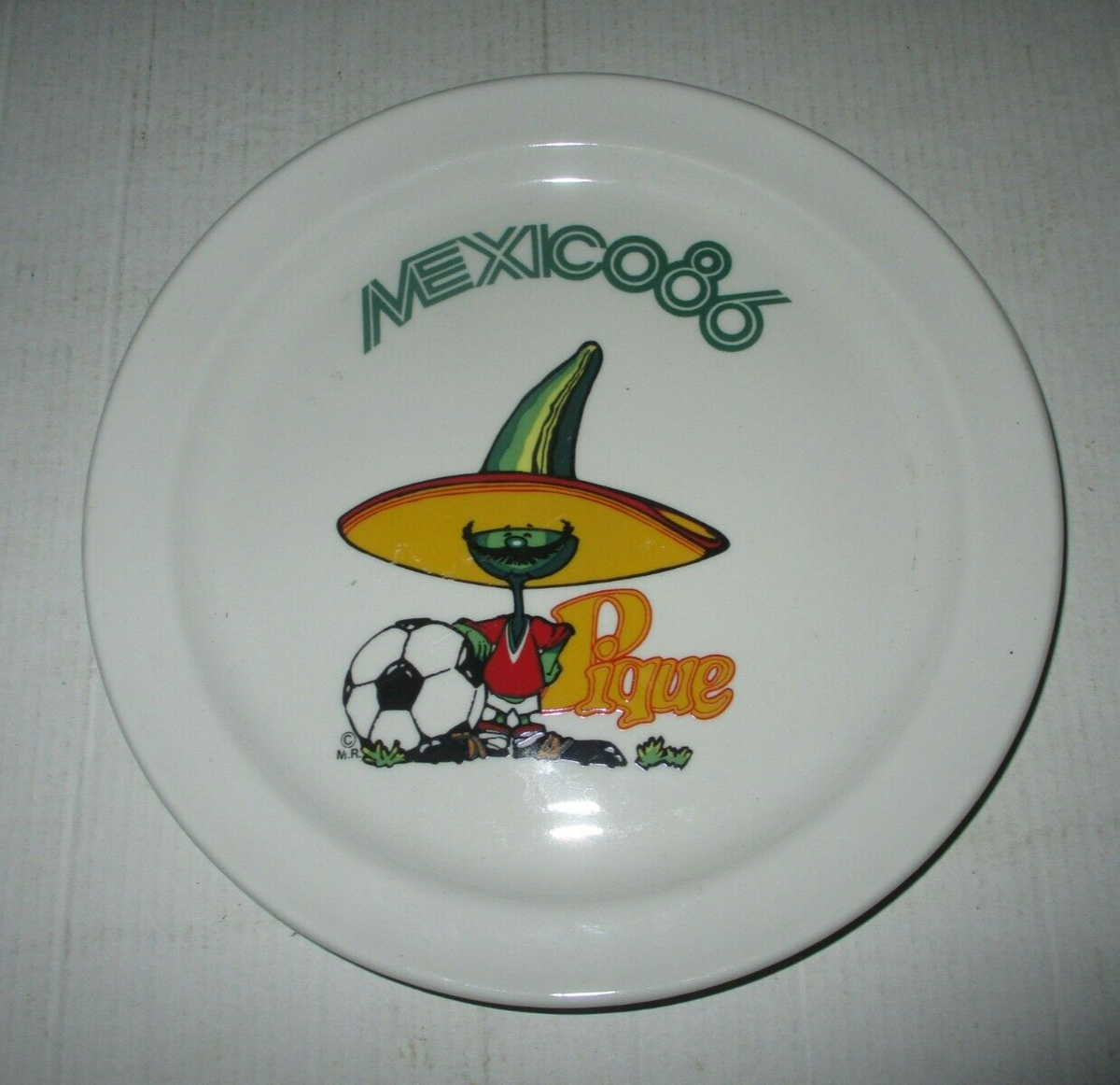 1986 Vintage World Cup Collector's Plate - Mexico City | eBay