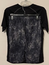 Old Navy Boys Size 5 XSmall Black Tie-Dye Go-Dry Active Shorts Outfit NWT A4291