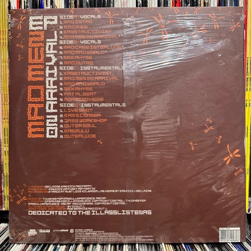 DECLAIME PRESENTS - MAD MEN ON ARRIVAL (VINYL 2EP) 2002!!! RARE!!! KAN KICK - Picture 2 of 2