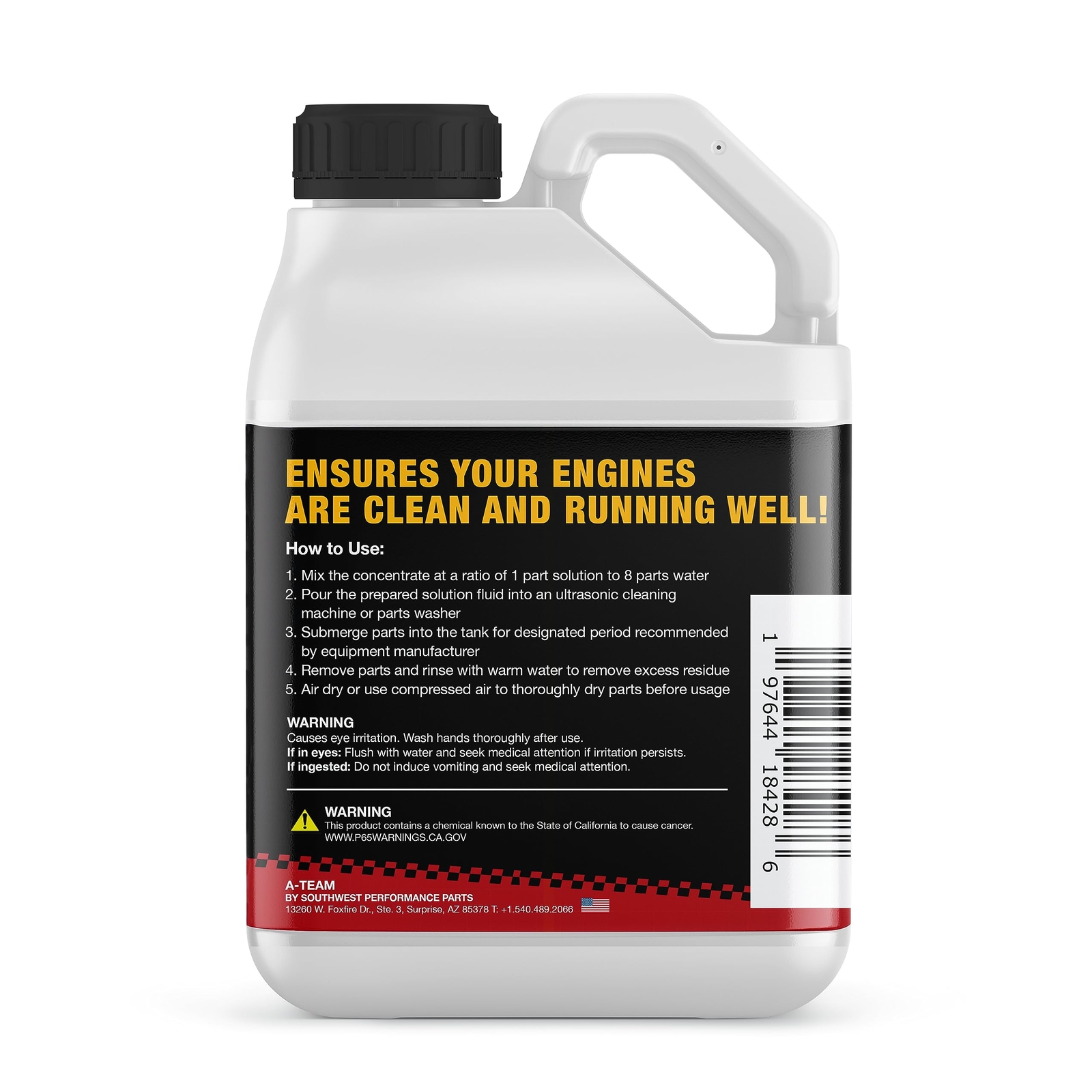 ATeam Ultrasonic Carburetor Cleaning Solution Great for Carburetors