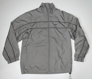 vintage nike windbreaker black and white