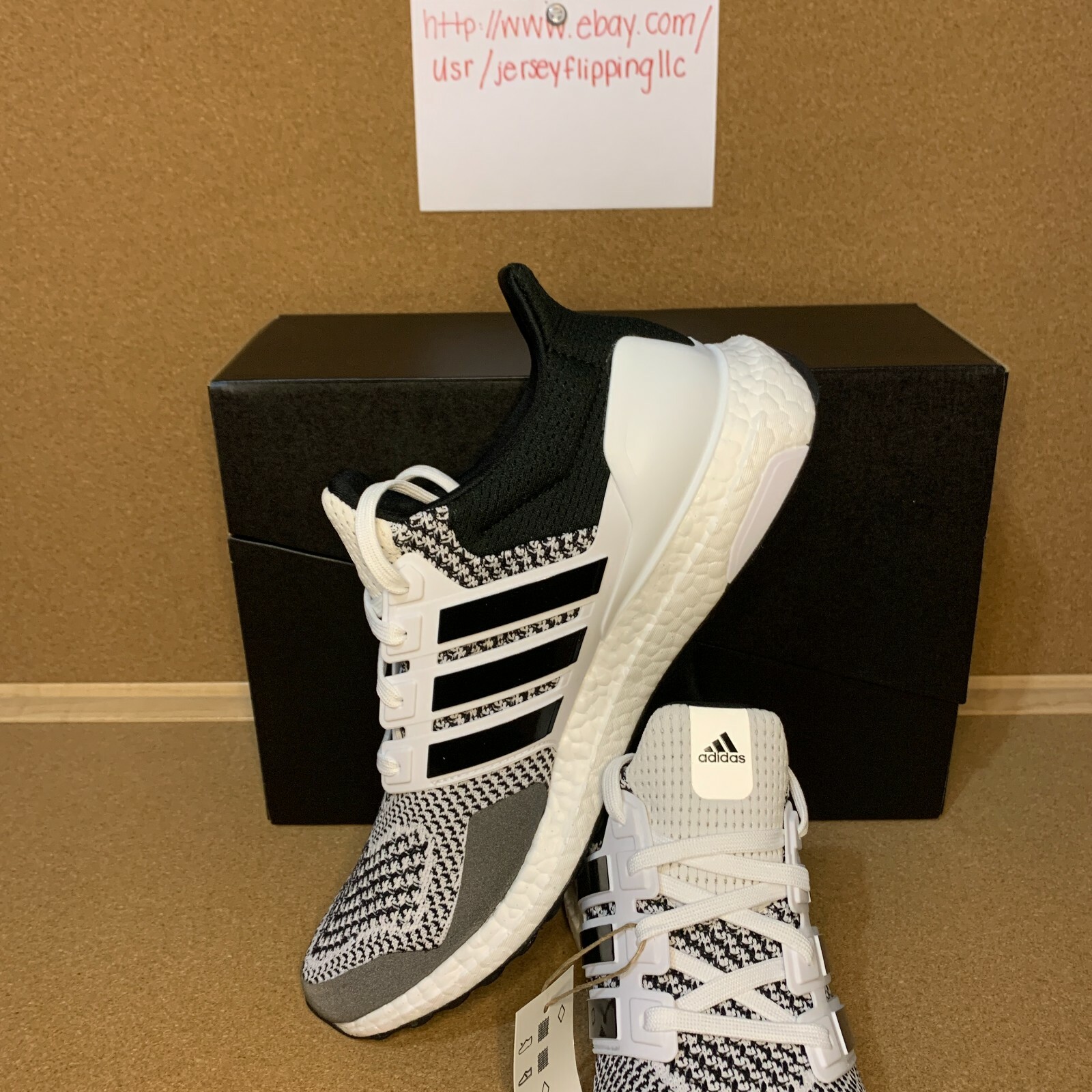 Size 8 5 Adidas Ultraboost 1 0 Dna Cookies And Cream For Sale Online Ebay