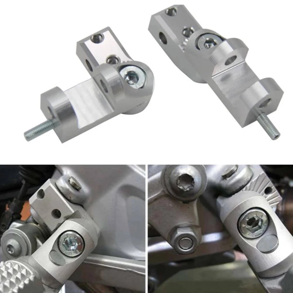 Kits adaptadores reposapiés conductor motocicleta descenso pasajero para BMW F800ST F800GT Foto 3 de 4