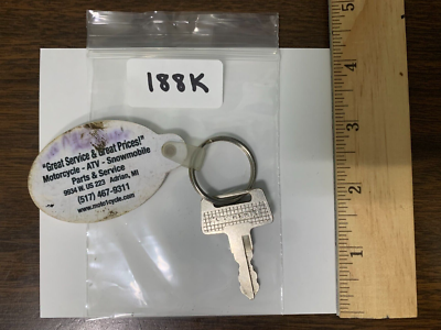 Used Vintage Original OEM Kawasaki Ignition Key 188K KEYB | eBay