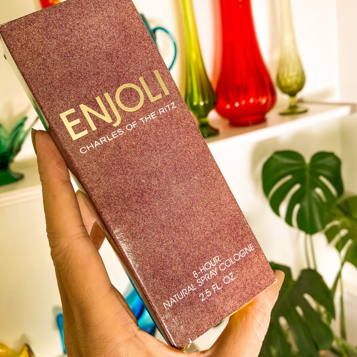 Vintage Charles of the Ritz ENJOLI 8 Hour Natural Cologne Spray