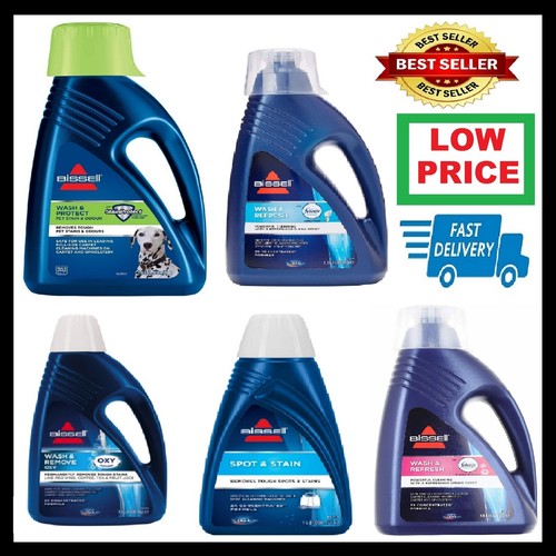 Bissell Wash Deep Clean Concentrated Carpet Shampoo Cleaner Formula