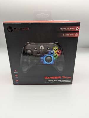 GameSir T4 Pro Wireless Bluetooth Controller for Nintendo Switch,LED Backlight