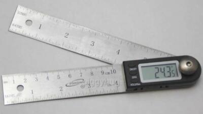 iGaging 360 Degrees Digital Protractor 7'' 2 in 1