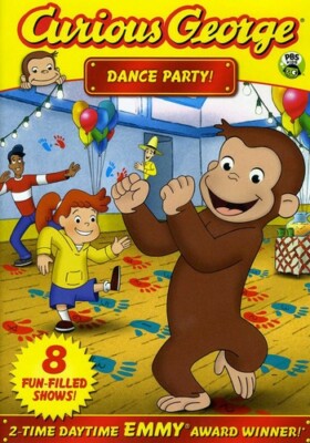 Curious George: Dance Party (DVD, 2012) AMAZING DVD IN