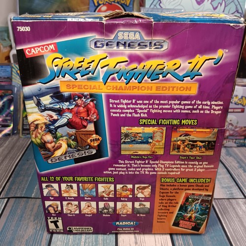 Street Fighter II - Special Championship Edition + Ghouls ‘N Ghosts Sega Genesis - Picture 6 of 10
