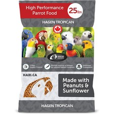 Hari Tropican Cockatiel High Performance Granules 2mm 11.34kg Parrot Food 