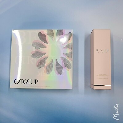 CAXA UP Facial Massager (purple) & KAHI Blending Essence 30ml K