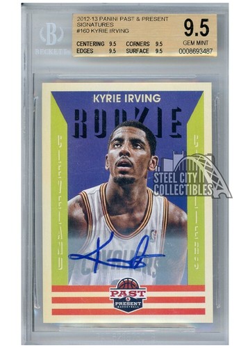 Kyrie Irving [Autograph] #160 2012 Panini Past & Present card