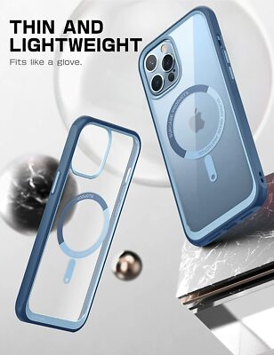 For iPhone 13 Pro Max SUPCASE Shockproof Case Back Cover Compatible with MagSafe