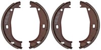f.becker_line Handbremsbacken Hinten Rechts Links FüR BMW 3 Z3 Atalante 57S