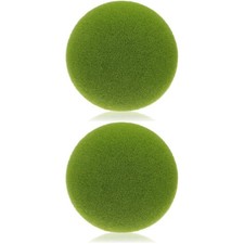  2 Pack Moss for Crafts Artificial Topiaries Decorative Grass Balls