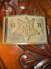 Antique Grand Army of the Republic GAR Civil War Belt Buckle