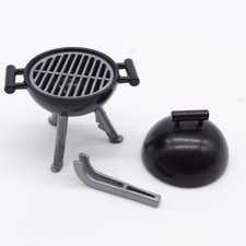 15523 Playmobil Barbecue Moderne Rond avec Pince