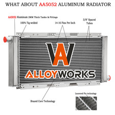 For LOTUS ELISE S1/S2 VAUXHALL VX220 Engine Cooling UK Alu Radiator