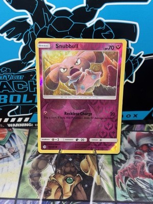 Snubbull 90/149 SM Base Set Reverse Holo