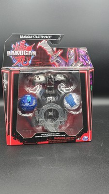BAKUGAN Starter Pack Special Attack Nillious Titanium Dragonoid & Trox NEW