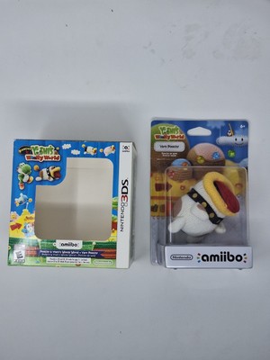 Nintendo Amiibo Yoshis Woolly World Yarn Poochy Character Figure Brand New NIB