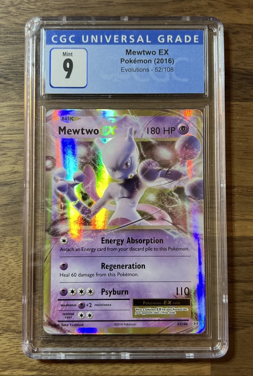 25+ Evolutions Mewtwo Pokémon TCG Individual Collectible Card Game