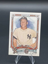2025 Topps Allen & Ginter Baseball #19 Mickey Mantle, New York Yankees
