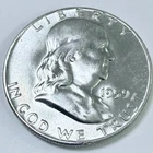 1959 Franklin Half Dollar- 90% Silver- Choice Gem Proof #7281