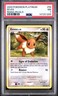 2009 POKEMON PLATINUM RISING RIVALS #59 EEVEE PSA 7