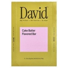 Protein Bar, Cake Batter, 12 Bars, 2.19 oz 62 g Each