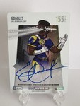 Bo Jackson Battle Arena #BFA-169 Goggles Debut Steel Auto Eric Dickerson