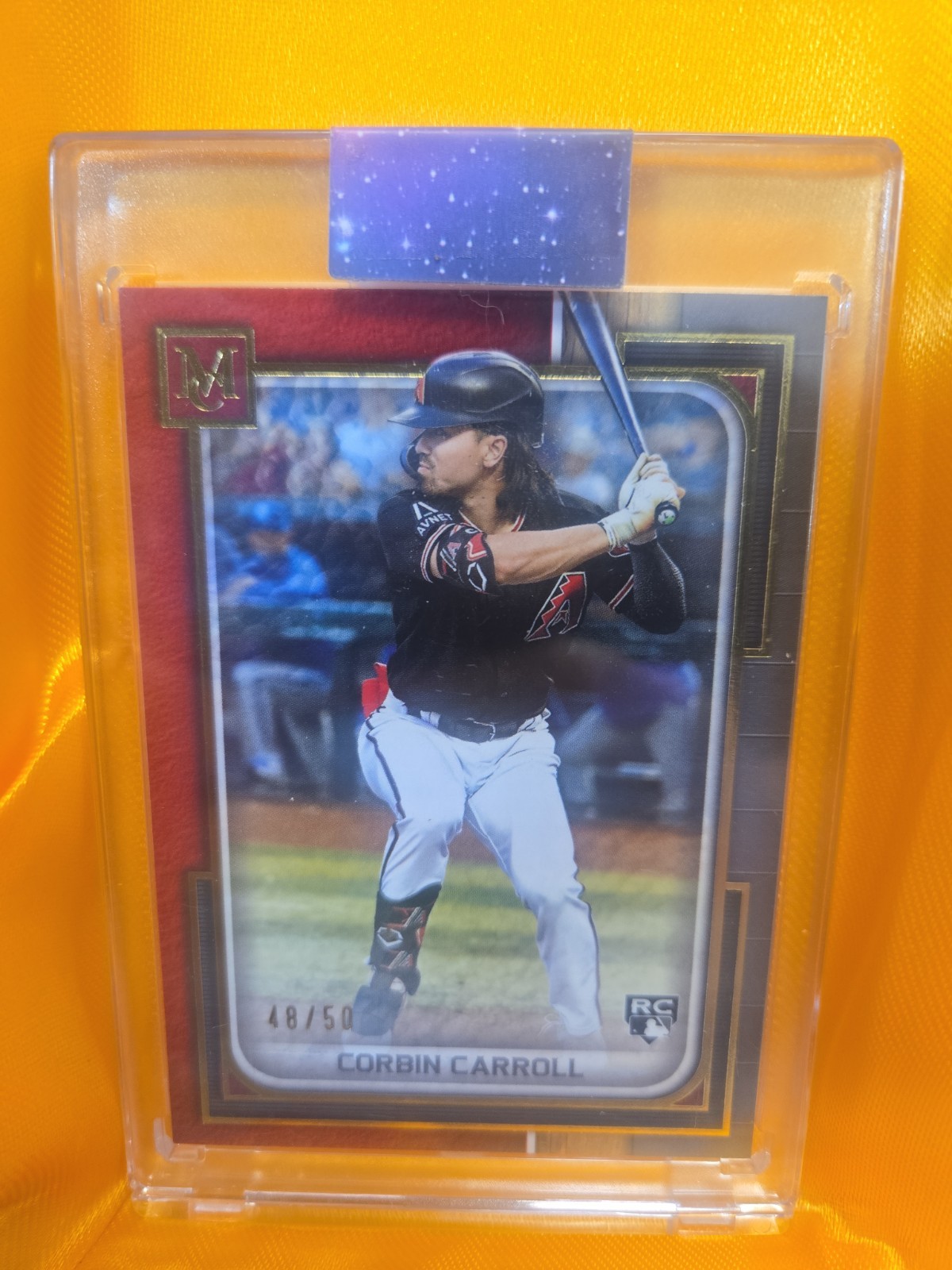 2023 Topps Museum Collection - Corbin Carroll Ruby 48 /50 Rookie Card