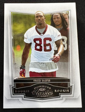 FRED DAVIS 2008 Donruss Classics #185 Rookie Card RC NFL Redskins #148/999. rookie card picture