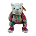 2002 Ty Beanie Baby April Birthday Bear W/Birthstone Nose Vintage Stuffed Animal