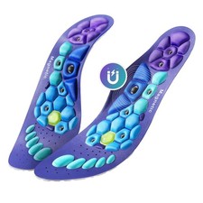 Acupressure Insoles for Men and Women: Magnetic Massage Insoles with Acupoint...