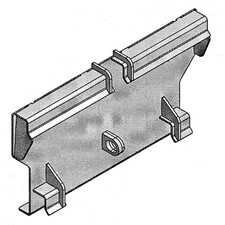 FAIE Koppelplatte für Schäffer Hoflader, Formrohraufnahme