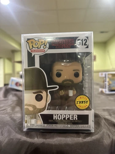 Funko Pop! Vinyl: Stranger Things - Jim Hopper (w/ Donut) (Chase) #512