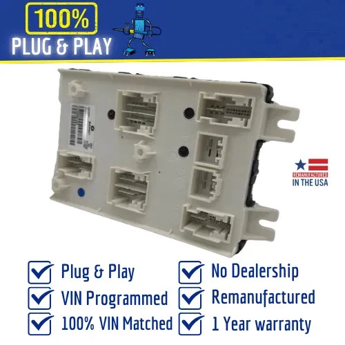 2016 RAM 1500 / 2500 / 3500 BCM Body Control Module Part# 68245054 - Image 3 of 4
