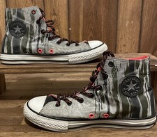 Pintura reflectante Converse All Star Chuck Taylor High Top goteo 4,5 juvenil o 6,5 W
