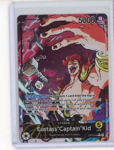 Eustass"Captain"Kid (099) (Parallel) OP10-099 Royal Blood Foil alt art