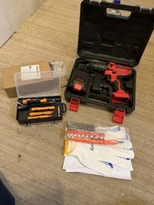 Cordless Electric Drill And Precision Screwdriver Set New