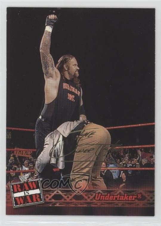 2001 Fleer WWF Raw is War Undertaker #47 6ns