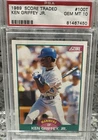 1989 Score Rookie Traded Ken Griffey Jr #100T (RC) PSA 10 #0