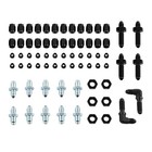Black Brake Tuck Fittings Kit for 1988-2000 Honda Civics 1990-2001 Acura Integra