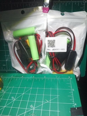 3 AA 2 PK Batteries Replacement with USB Cable Great for Home Use and More