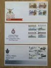 3 x New Zealand Military History First Day Covers