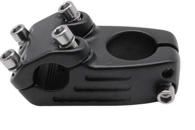 BMX Vorbau 40mm 0° CNC Alu 22,2mm Industrial Style Massiv Stabil Street Vorbau